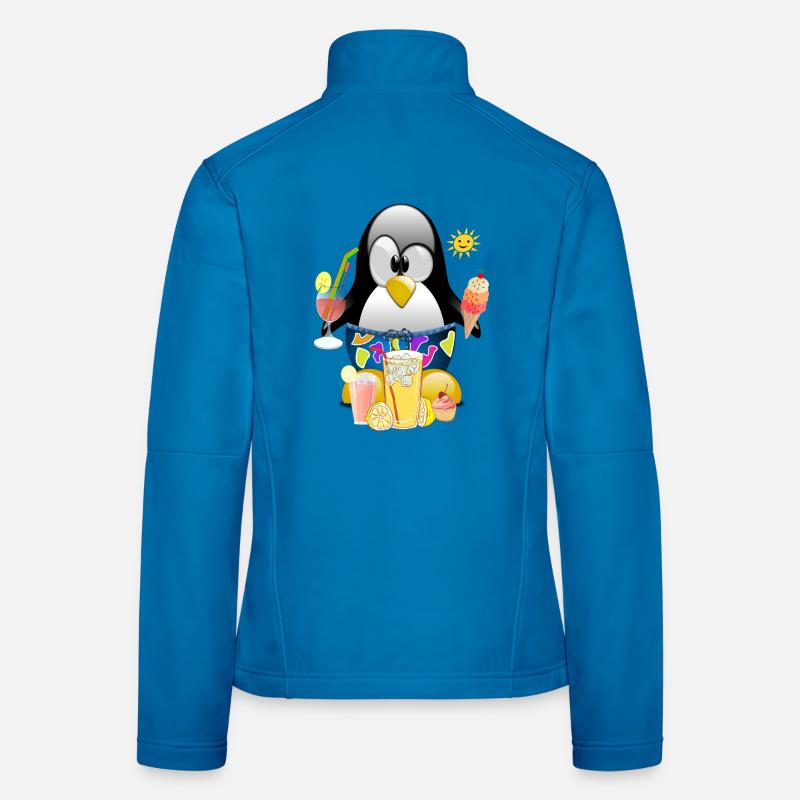 Pinguin, Eiscreme Frauen Softshelljacke