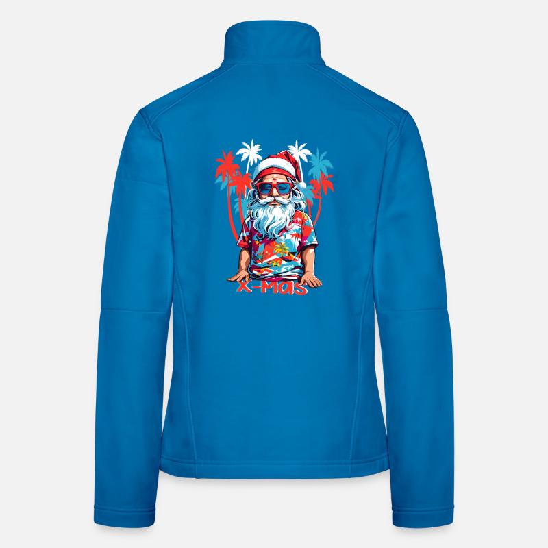 Père Noël cool Veste en tissu softshell Femme