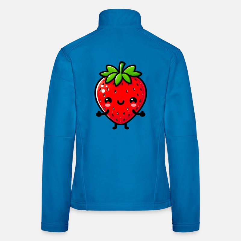 Erdbeeren Erdbeeren Frauen Softshelljacke
