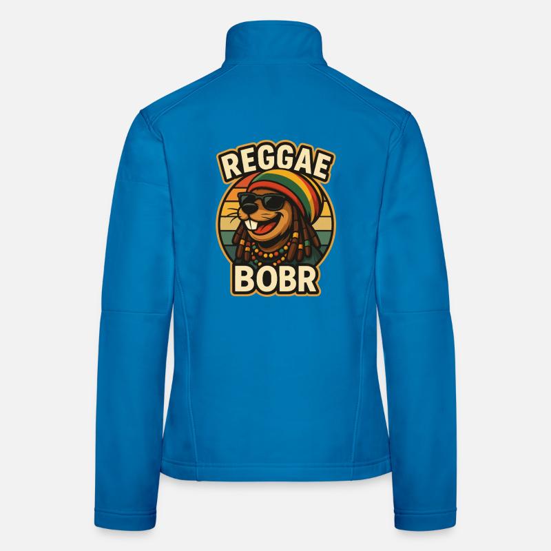 Reggae Bobr – Rasta-Biber Women's Softshell Jacket