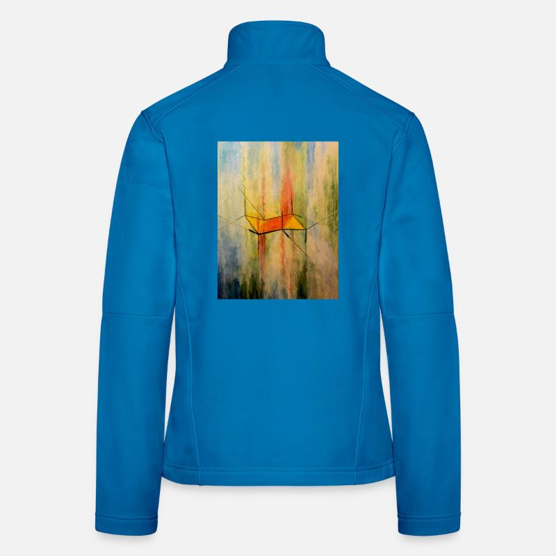 Composition de conformation de la chaise Cyclohexane Veste en tissu softshell Femme