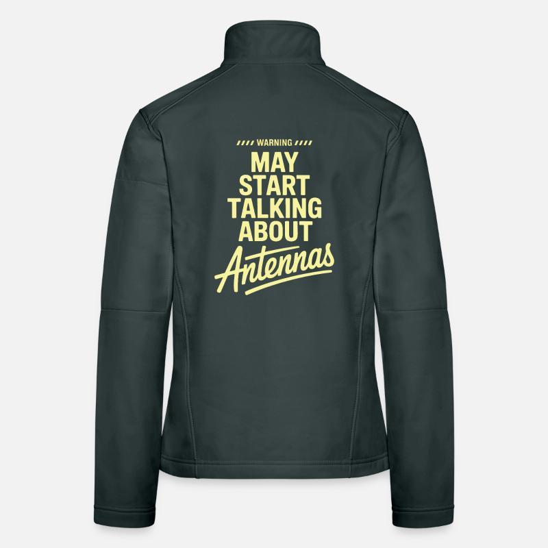 Antennas Talk Tee Women's Softshell Jacket