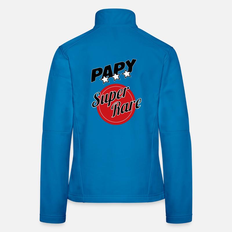 Papy super rare Veste en tissu softshell Femme