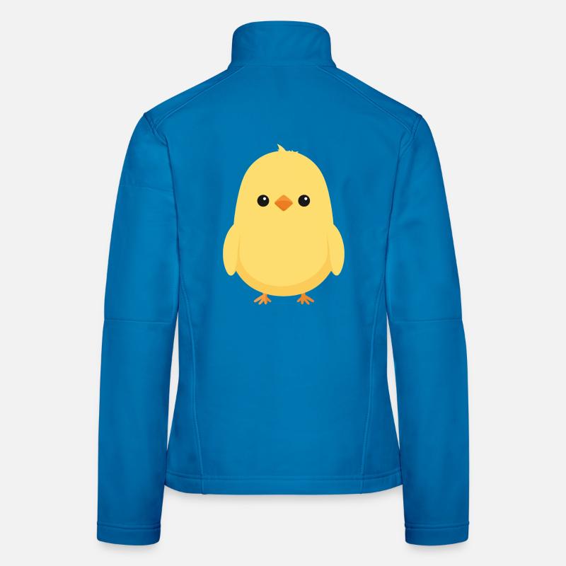 poussin Veste en tissu softshell Femme