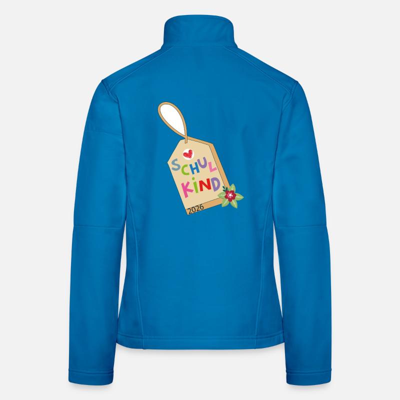 Écolier 2026 Veste en tissu softshell Femme