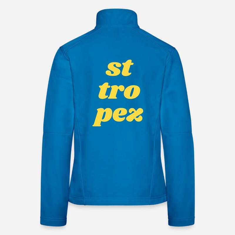 St Tro Pez Veste en tissu softshell Femme