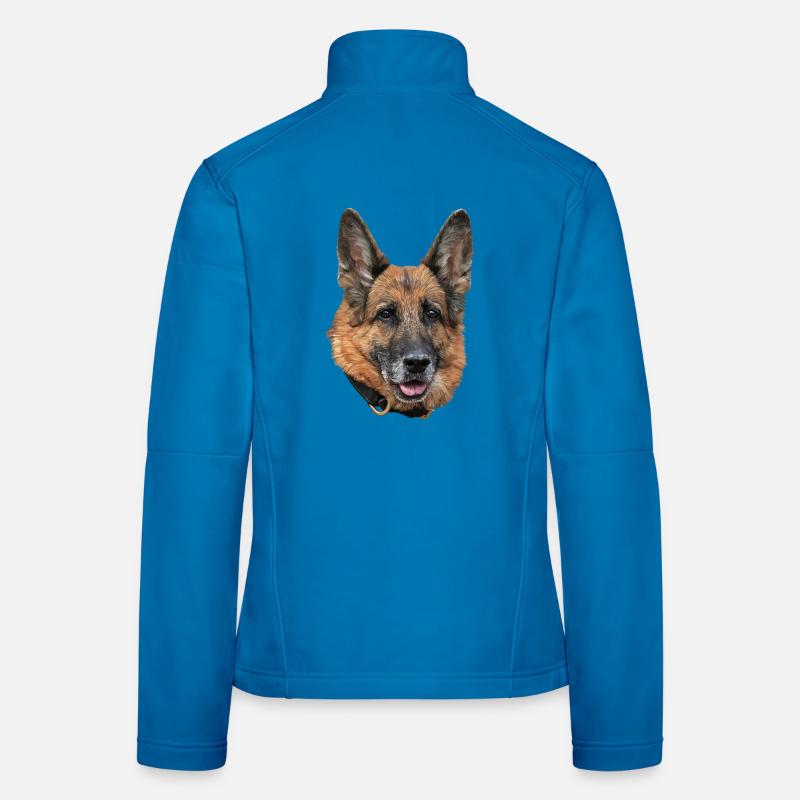 Schäferhund Frauen Softshelljacke