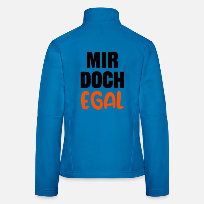 I don't care Statement Indifferent Chill Women's Softshell Jacket