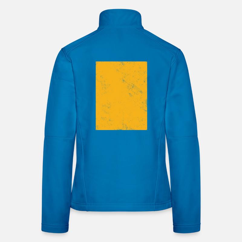 Golden gradient design for elegance Women's Softshell Jacket