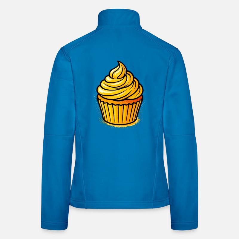 Golden Cupcake Women's Softshell Jacket