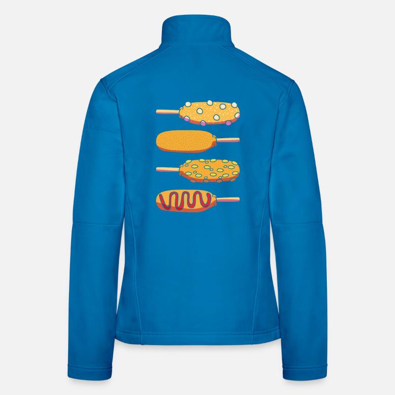 Corn dog Women's Softshell Jacket