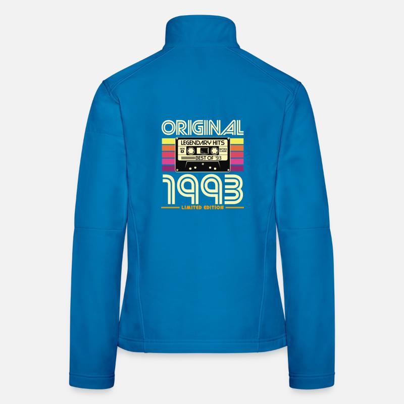 1993 Original Retro Cassette Women's Softshell Jacket