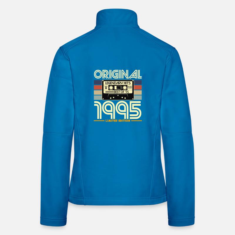 1995 Cassette Rétro Original Veste en tissu softshell Femme