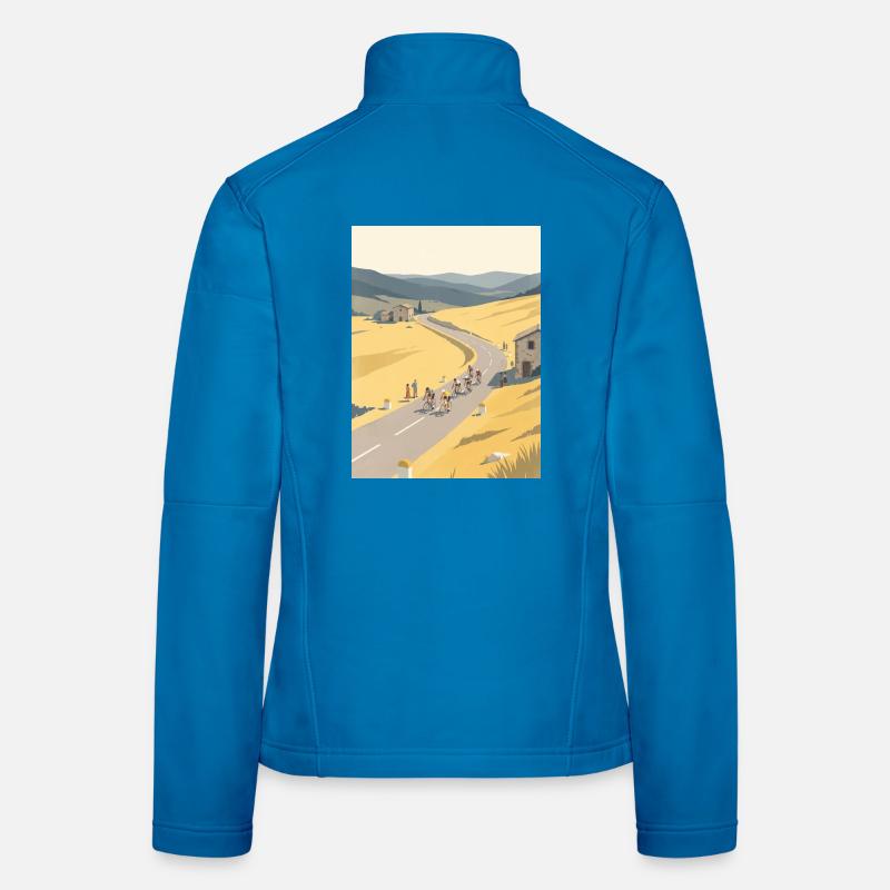 Quiet Breakaway — Radfahrer-Erinnerung Frauen Softshelljacke