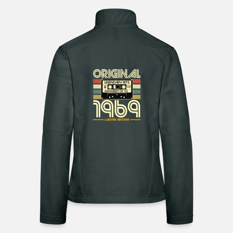 Originale Retro-Kassette von 1969 Frauen Softshelljacke