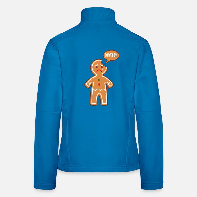 Lebkuchenmann Mimimi Mi Mi Mi Bäcker Gebäck Backen - Frauen Softshelljacke - Lichtblau