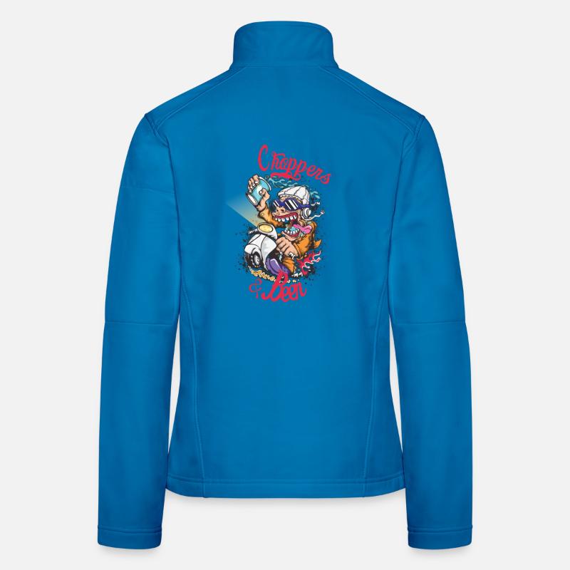 Choppers Crew Monkey Scooter Women's Softshell Jacket
