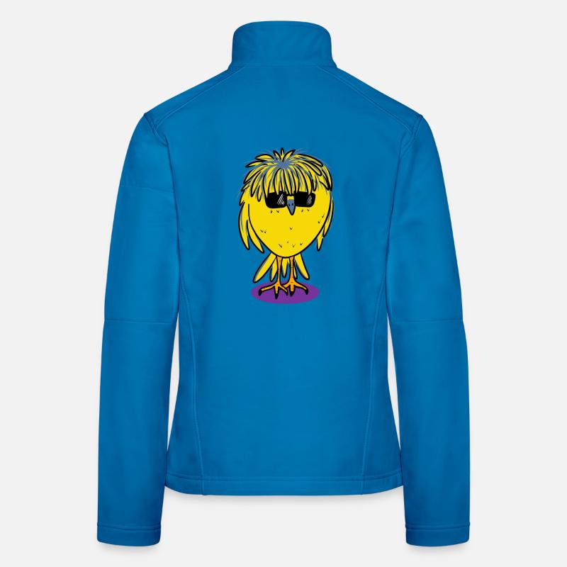 "B" Vogel Frauen Softshelljacke