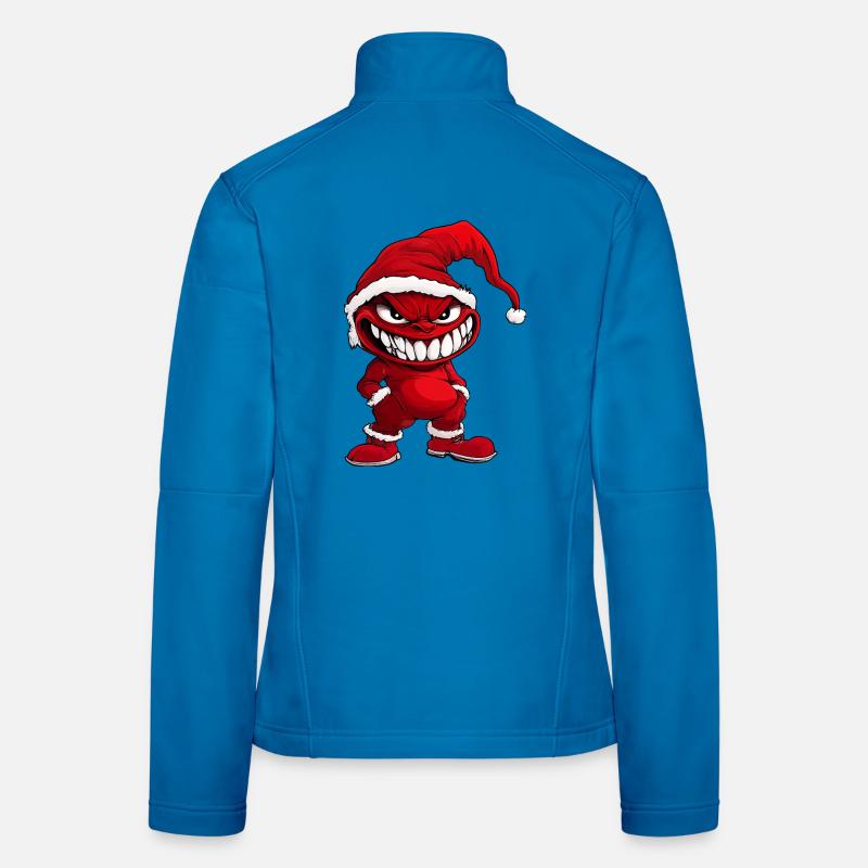 Devil Christmas Women's Softshell Jacket