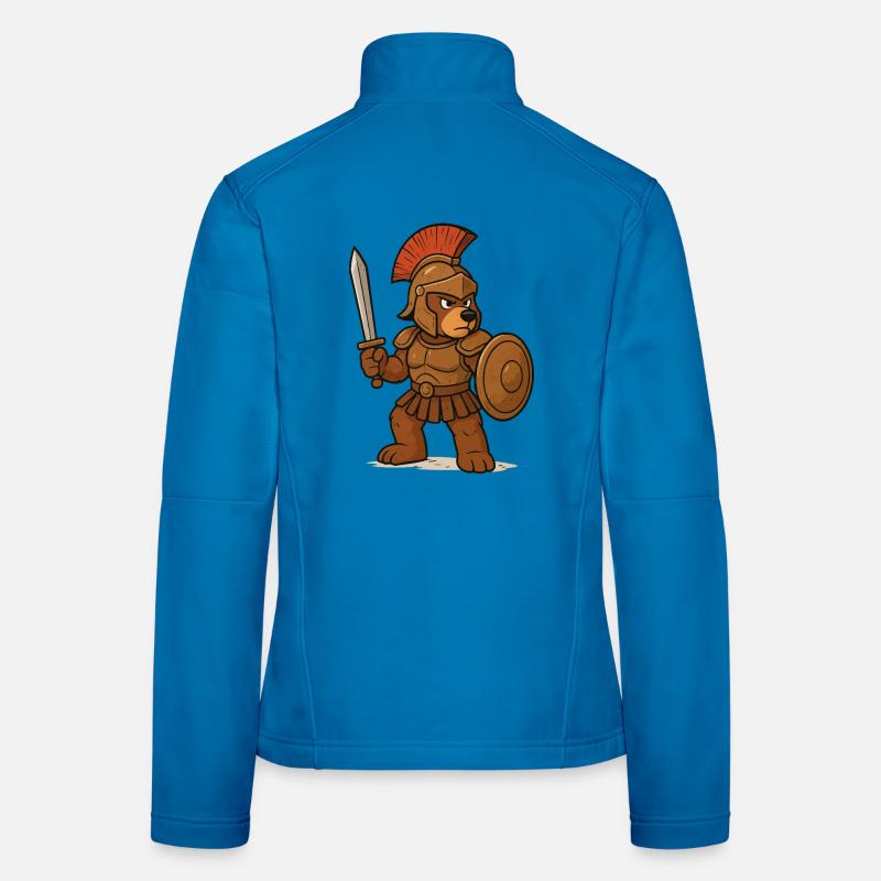Sparta Bear Gladiator Women's Softshell Jacket