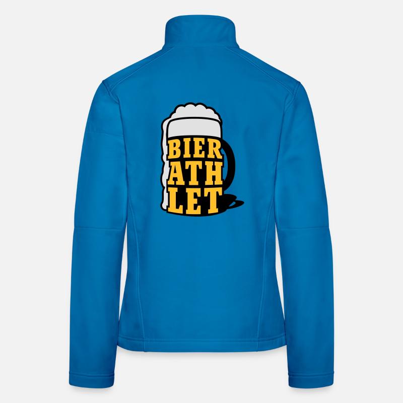 Bierathlet | Beer | Bier Veste en tissu softshell Femme