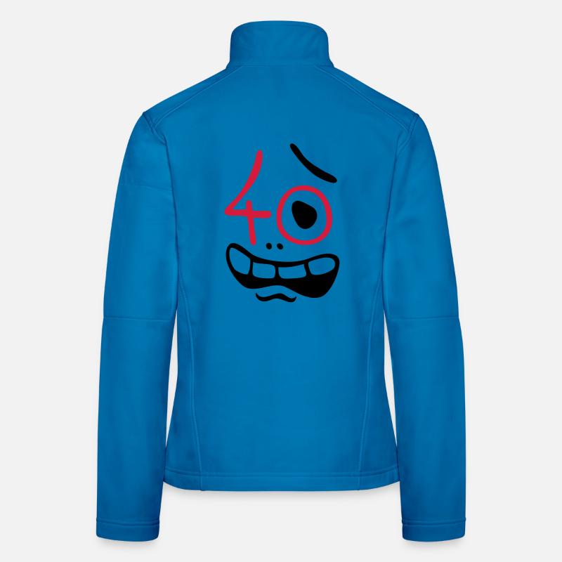 Uh oh, 40 ans! Veste en tissu softshell Femme