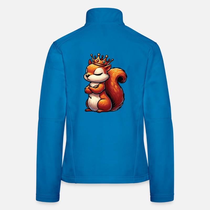 Eichhörnchen Eichhorn Eichhörnchenliebhaber Nager Frauen Softshelljacke