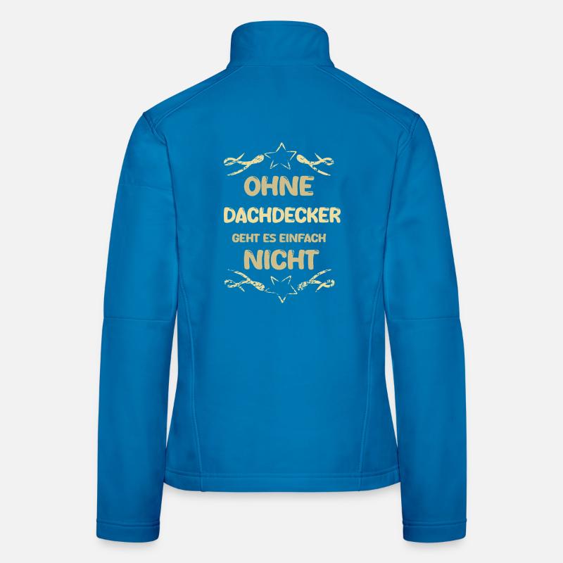 Couvreur Veste en tissu softshell Femme