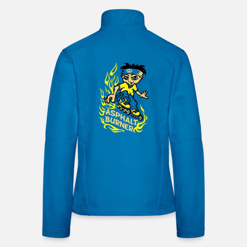 Asphalt burner flex Women's Softshell Jacket