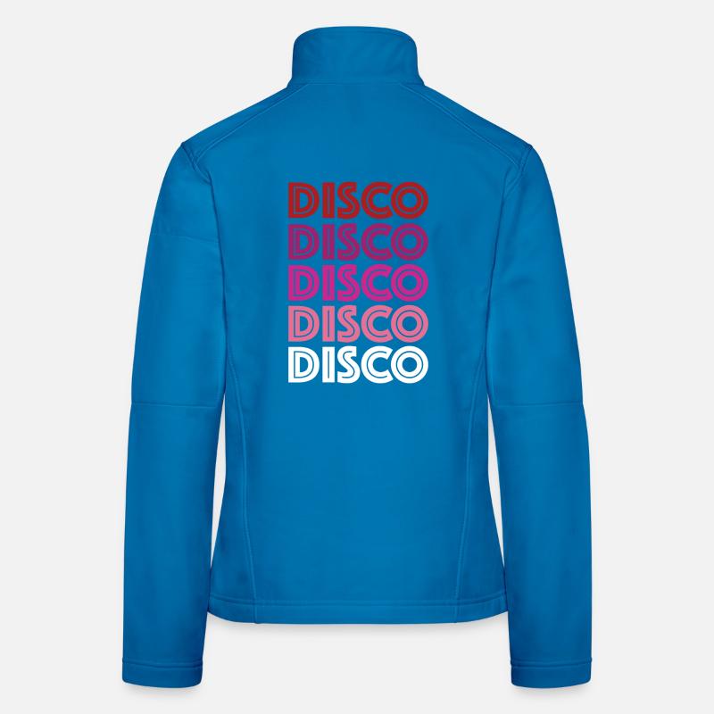 Disco Disco Disco Veste en tissu softshell Femme