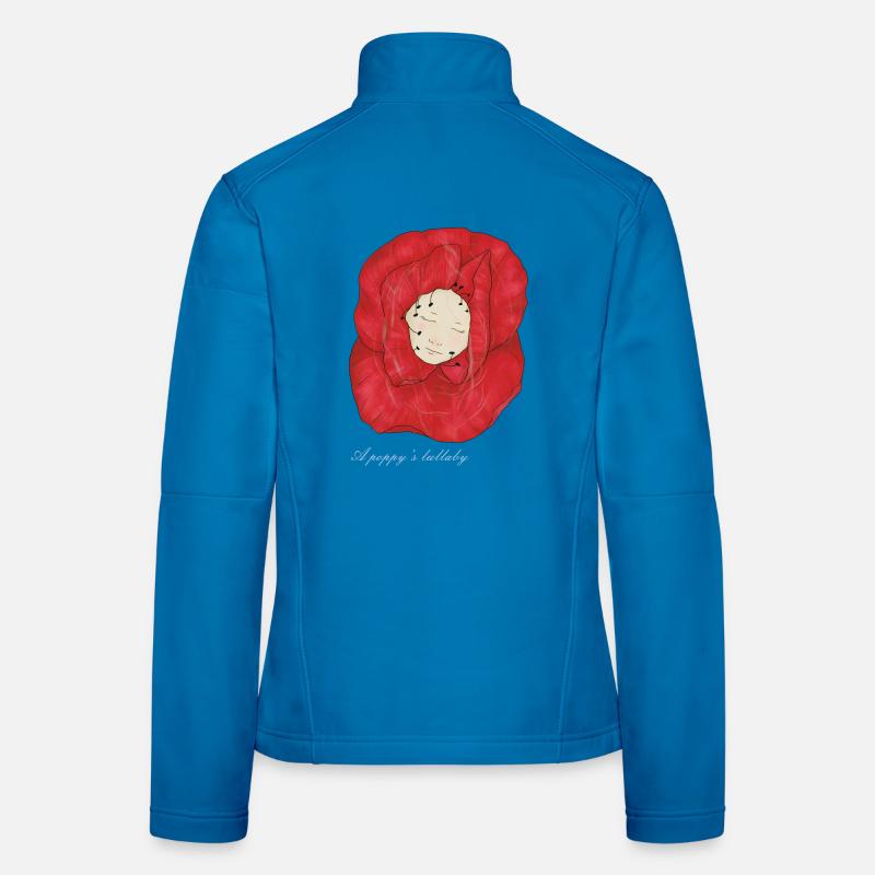 Ein einschläfernder Mohn Frauen Softshelljacke