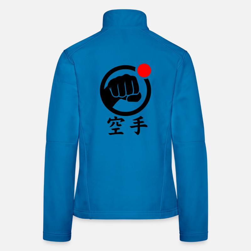 Karaté Faust / Poing Veste en tissu softshell Femme