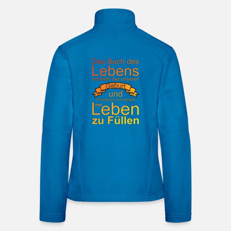 Buch des Lebens Frauen Softshelljacke