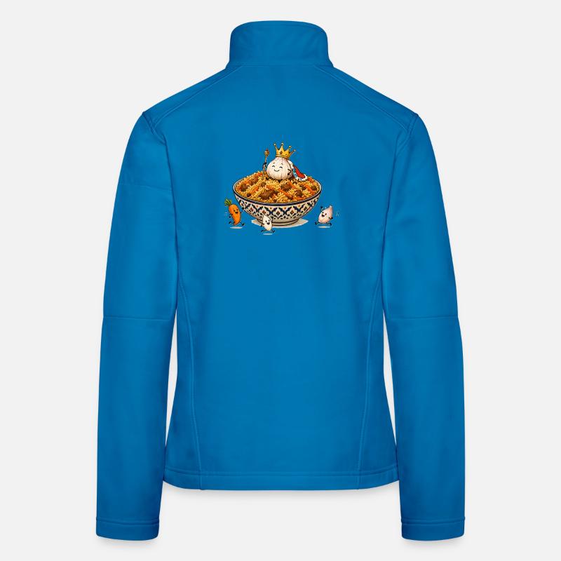 Plov, Labour, Pilaf Veste en tissu softshell Femme