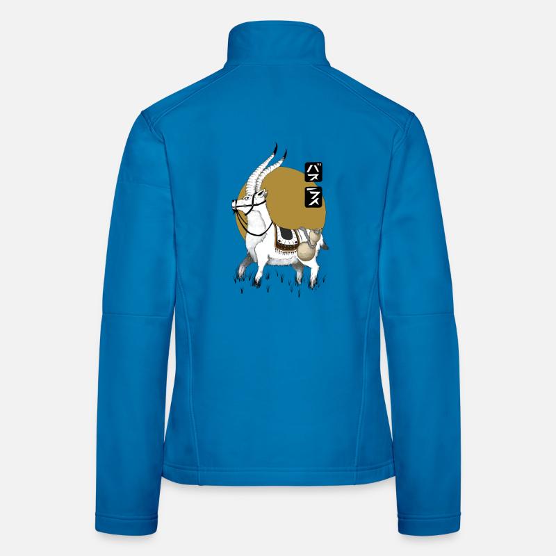 Jakul - Frauen Softshelljacke - Lichtblau