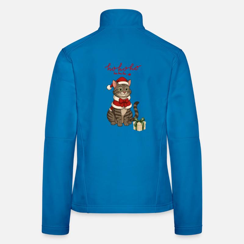 HoHoho, Graue Katze Frauen Softshelljacke