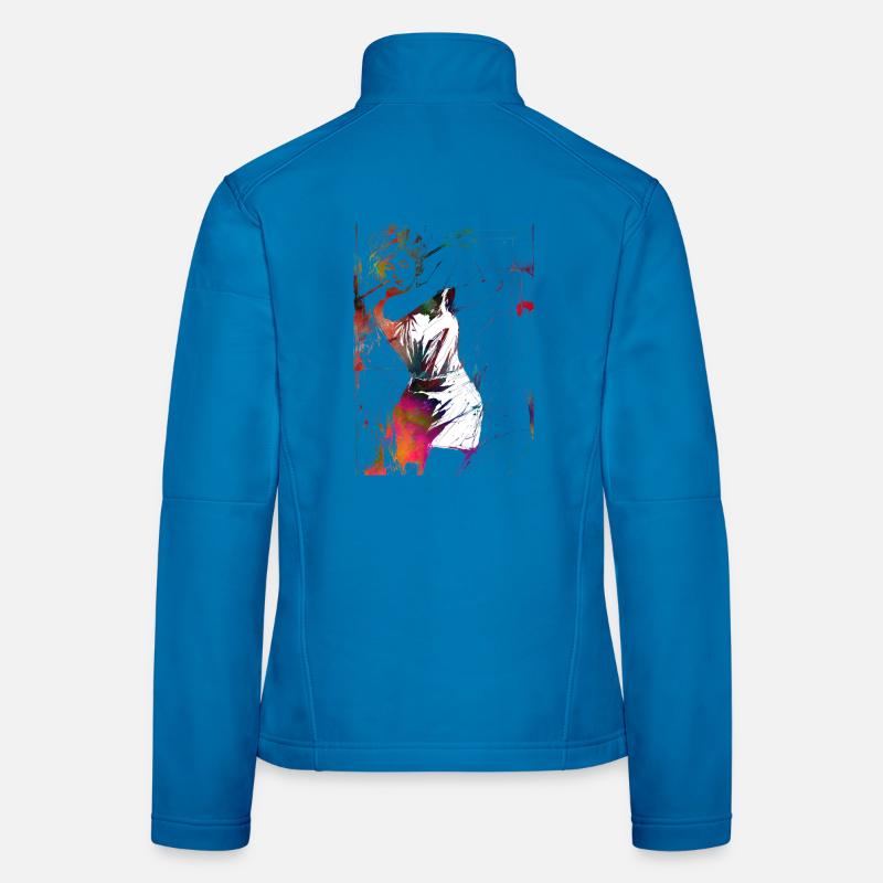 Golf player #golf Women's Softshell Jacket