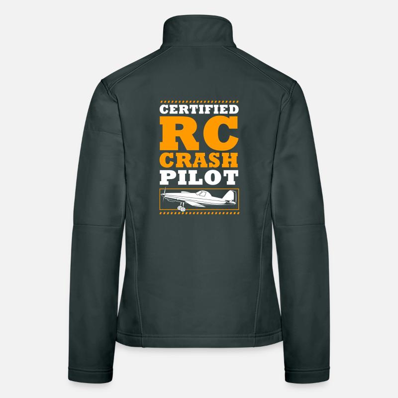 Avion modèle modèle Veste en tissu softshell Femme