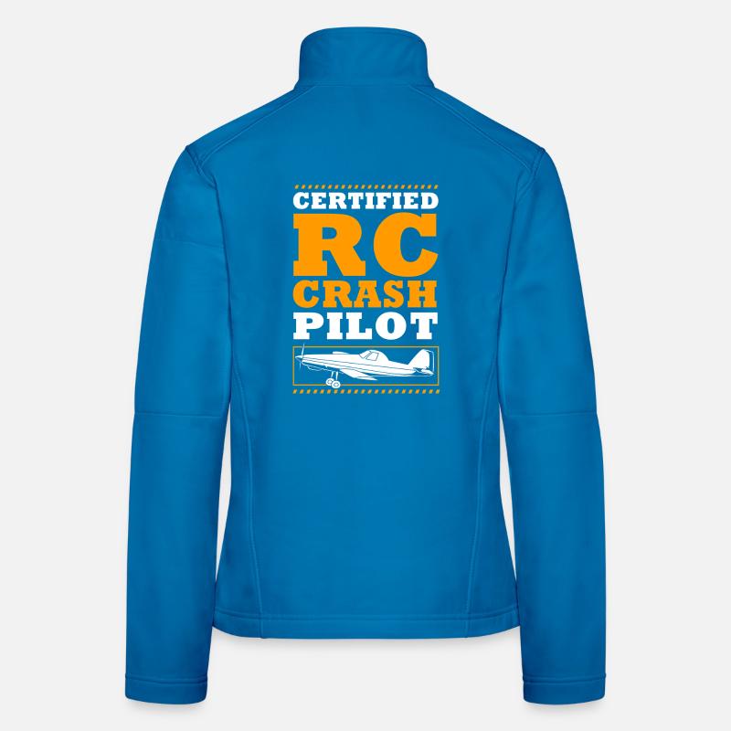 Model Airplane Model Airplane Women's Softshell Jacket