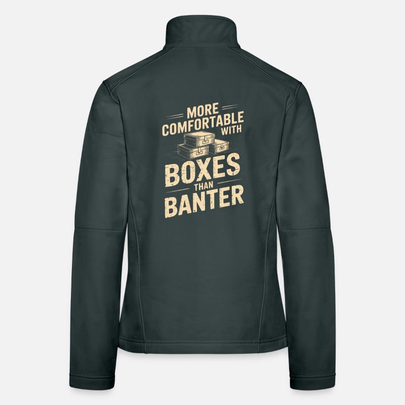 Boxes Over Banter Women's Softshell Jacket
