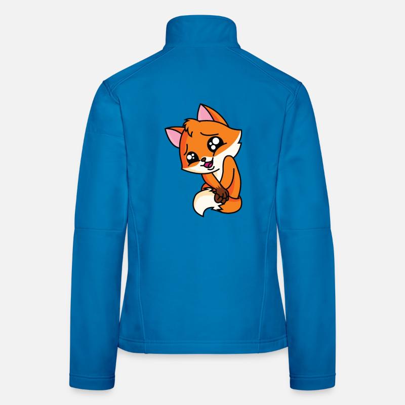 Glücklicher Fuchs Frauen Softshelljacke