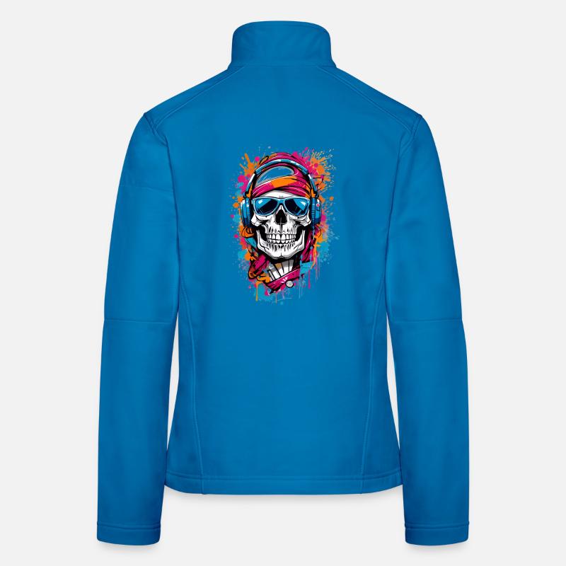 Cool skull Women's Softshell Jacket