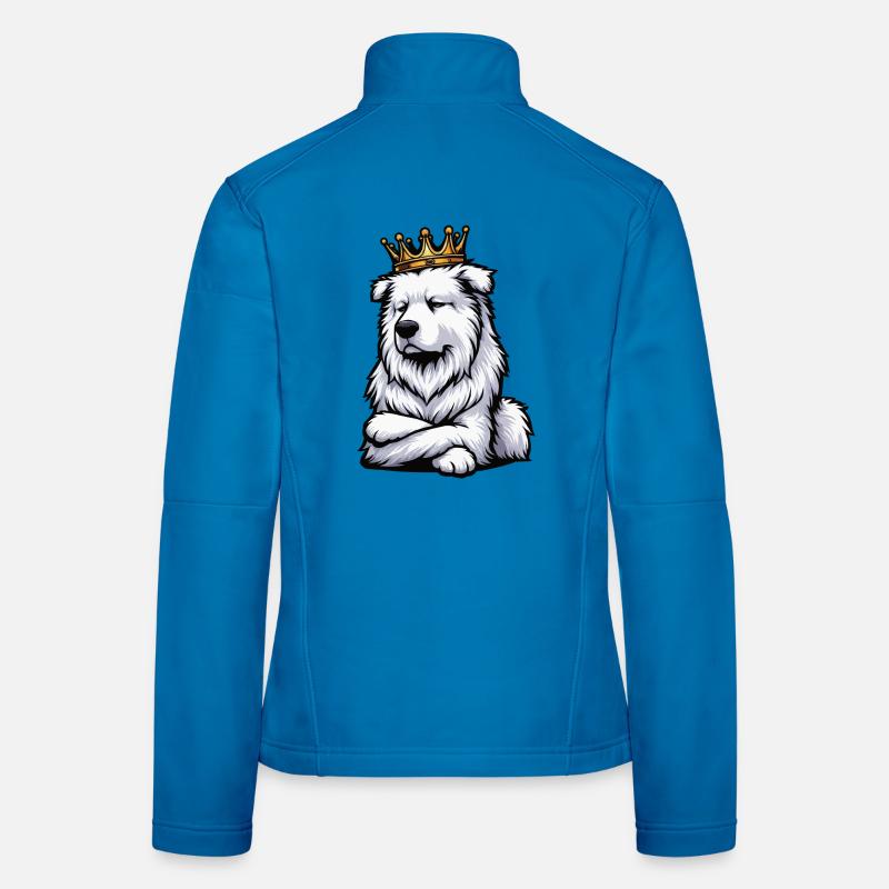 White Shepherd Shepherd Shepherd Dogs Women's Softshell Jacket