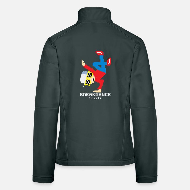 Breakdance B-Boy Women's Softshell Jacket