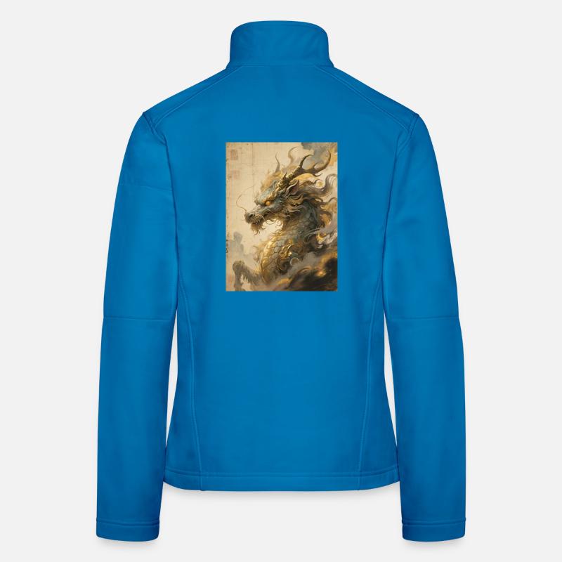 The Heavenly Step: Qilin – Divine Clemency Women's Softshell Jacket