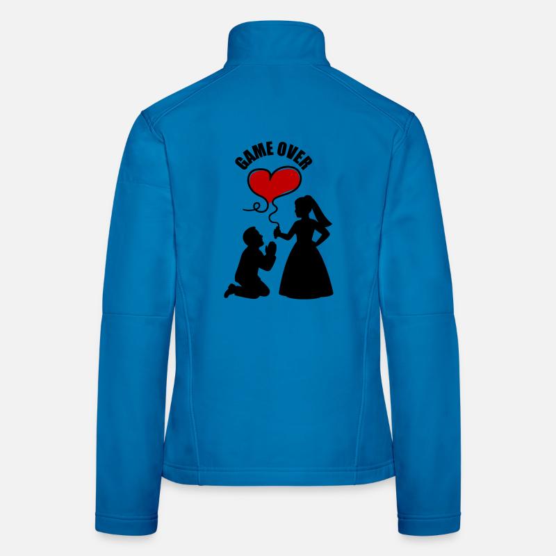 Mariage des mariés Veste en tissu softshell Femme