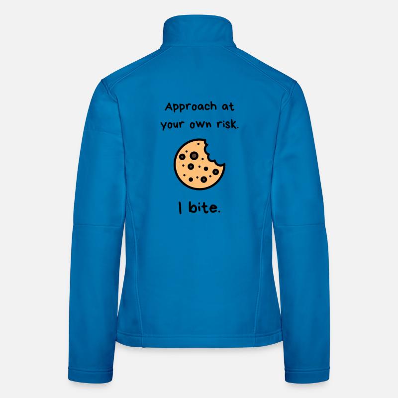 Chocolate Chip Cookie Bite Women's Softshell Jacket