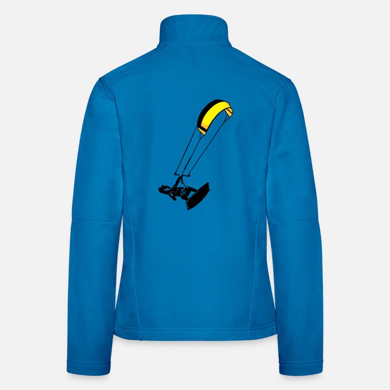 Kitesurfeur flex Veste en tissu softshell Femme