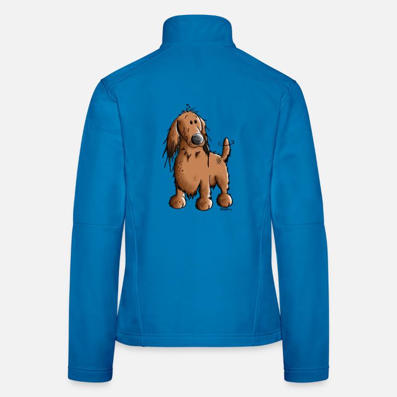 Danica der Dackel Frauen Softshelljacke