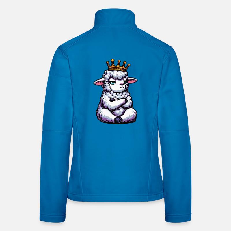 Schaf Schafe Schäfer Schafhalter Schafbock Frauen Softshelljacke